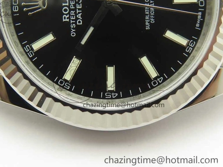 version Stick REF Black Best DateJust New Dial 126334 Edition 1:1 A3235 on Bracelet Markers Jubilee SS 0326